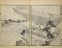 An illustration from Illustrated "Anthology of Tang-Dynasty Poems" in Five-Syllable Lines (Tōshisen ehon gogon ritsu hairitsu 画本唐詩選五言律排律) (1836)