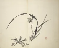 An illustration from Chinzan Picture Album (Chinzan-ō gafu 椿山翁畫譜) (1851)