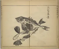 An illustration from Kan'yōsai Picture Album (Kan'yōsai gafu) (1762)