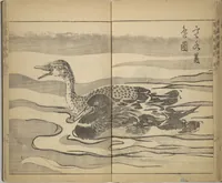 An illustration from Kan'yōsai Picture Album (Kan'yōsai gafu) (1762)