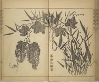 An illustration from Kan'yōsai Picture Album (Kan'yōsai gafu) (1762)