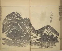 An illustration from Kan'yōsai Picture Album (Kan'yōsai gafu) (1762)