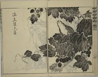 An illustration from Kan'yōsai Picture Album (Kan'yōsai gafu 寒葉斎画譜) : [volume 3] (1762)