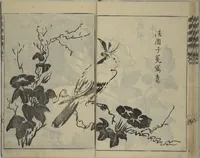 An illustration from Kan'yōsai Picture Album (Kan'yōsai gafu 寒葉斎画譜) : [volume 3] (1762)