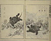 An illustration from Kan'yōsai Picture Album (Kan'yōsai gafu 寒葉斎画譜) : [volume 4] (1762)