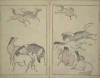 An illustration from Kōrin's painting style (Kōrin gashiki) (1818)