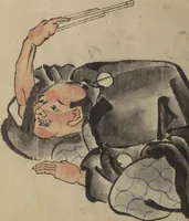 An illustration from A Picture Book of Practice Sketches (Keiko ehon) (1810)