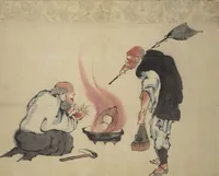 An illustration from A Picture Book of Practice Sketches (Keiko ehon) (1810)