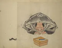 An illustration from A Picture Book of Practice Sketches (Keiko ehon) (1810)