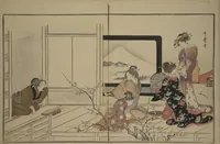 An illustration from Men’s Stomping Dances (Otoko tōka) (1798)