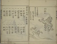 An illustration from A Picture Book on the Study of Paintings (Ehon hitsuryō) (1751)