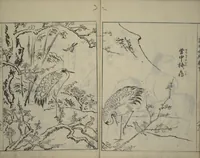 An illustration from A Picture Book on the Study of Paintings (Ehon hitsuryō) (1751)