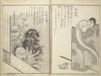 An illustration from One Hundred Monsters Ancient and Modern (Hyakki shūi) (1781)