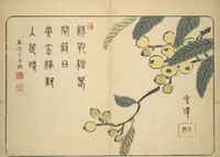 An illustration from Album of Calligraphy and Painting (Shoga jō) (1830)