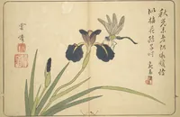 An illustration from Album of Calligraphy and Painting (Shoga jō) (1830)