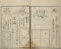 Picture 15 of 23 from A Thousand Cranes and How to Fold Them (Senbazuru orikata) (1797), leaf 22