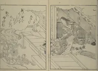 An illustration from Picture Book of Komatsubara (Ehon komatsubara) (1761)