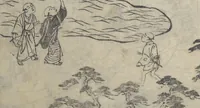 An illustration from Picture Book of Snow, Moon, and Flowers (Ehon setsugekka) (1768)
