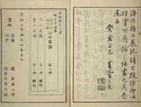 An illustration from Picture Album of Landscapes by Yi Fujiu and Ike no Taiga (I Fukyū Ike no Taiga sansui gafu) (1803)