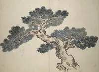 An illustration from Taigadō (Taiga Hall at Sōrinji Temple) Picture Album (Taigadō gafu) (1803)