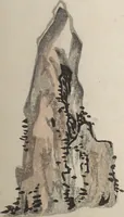 An illustration from Taigadō (Taiga Hall at Sōrinji Temple) Picture Album (Taigadō gafu) (1803)