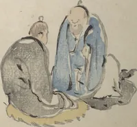 An illustration from Taigadō (Taiga Hall at Sōrinji Temple) Picture Album (Taigadō gafu) (1803)