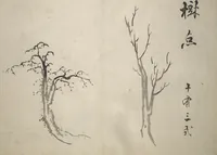 An illustration from Taigadō (Taiga Hall at Sōrinji Temple) Picture Album (Taigadō gafu) (1803)