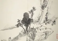 An illustration from Untitled Picture Album of Fifteen Ink Paintings (1850)