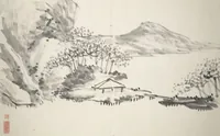 An illustration from Untitled Picture Album of Fifteen Ink Paintings (1850)