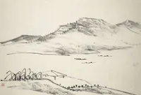 An illustration from Untitled Picture Album of Fifteen Ink Paintings (1850)
