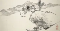 An illustration from Untitled Picture Album of Fifteen Ink Paintings (1850)