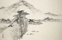 An illustration from Untitled Picture Album of Fifteen Ink Paintings (1850)