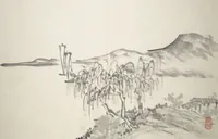 An illustration from Untitled Picture Album of Fifteen Ink Paintings (1850)