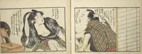 An illustration from Untitled Book of Erotica (Shunga) (1798)