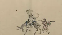 An illustration from Sketch book (Funpon 粉本)