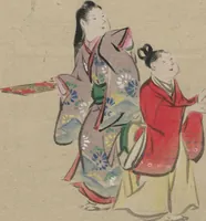 An illustration from Sketch book (Funpon 粉本)