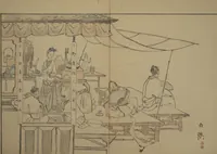 Picture 6 of 8 from A Garden of Pictures by Kyoto Artists (Keijō gaen) (1814), leaf 14