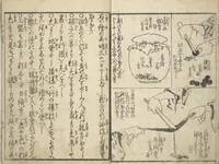 An illustration from Picture Book on the Use of Coloring, first volume (Ehon saishikitsū shohen) (1848)