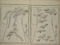 Picture 13 of 14 from Contemporary Kimono Patterns (Tōsei hiinagata) (1677), leaf 19
