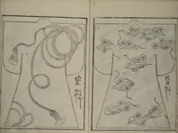 Picture 3 of 14 from Contemporary Kimono Patterns (Tōsei hiinagata) (1677), leaf 5