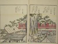 An illustration from Fine Views of the Eastern Capital at a Glance (Tōto meisho ichiran) : [volume 2] (1800)