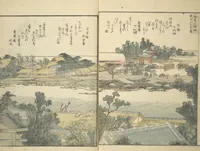 An illustration from Panoramic Views of Both Banks of the Sumida River at a Glance (Ehon Sumidagawa ryōgan ichiran) : [volume 3] (1801)