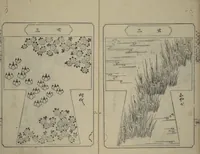 An illustration from Book of Kosode Patterns (Hiinagata Ise no umi) (1751)