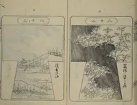 An illustration from Book of Kosode Patterns (Hiinagata Ise no umi) (1751)