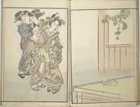 An illustration from The Nantei Picture Album, Supplementary Volume (Nantei gafu kōhen) : [volume 4] (1826)