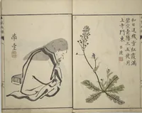 An illustration from Pictures by Famous Artists (Meika gafu) : [volume 3] (1812)