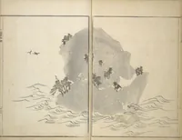 An illustration from Picture Album by Old Man Maruyama (En'ō gafu) : [volume 2] (1837)