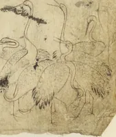 An illustration from Album of Sketches for Lacquer Decoration (Makie 蒔絵) (1840)