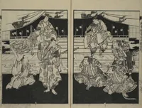 An illustration from Loyal Songs of Itako (Chūkō itakobushi) : [volume 5] (1809)
