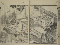 An illustration from Loyal Songs of Itako (Chūkō itakobushi) : [volume 2] (1809)